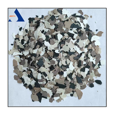 Farbe Epoxy-Bodenflocken Harte Vinylflocken zur Bodenbeschichtung