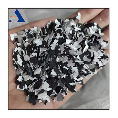Sprühen Anwendungsmethode Vinyl Flake Chips Epoxy-Bodenflocken in gemischten oder festen Farben