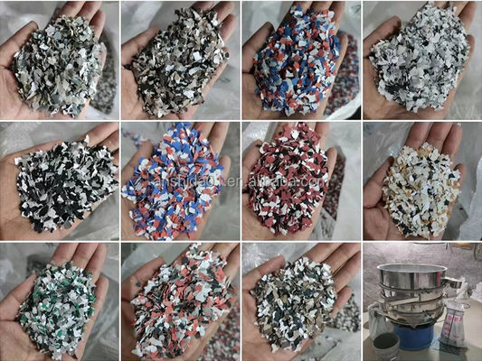 Innenarchitektur 3-5mm Vinyl Flakes Komposit-Gesteinssplitter mit Epoxigel