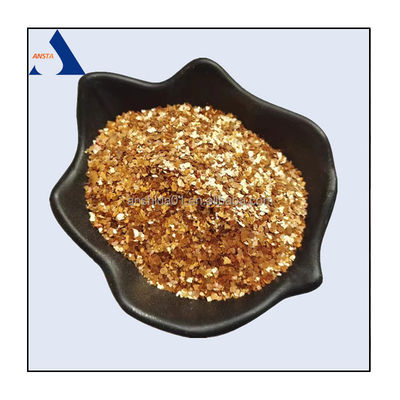 Phlogopit Flakes China Exporteur Lieferung Gold Mica Flakes