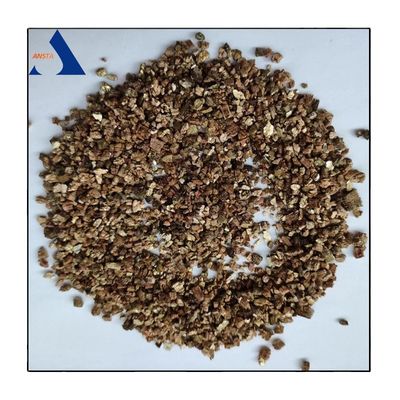 Freie Asbest Goldfarbe 3-6 mm Vermikulith für Landwirtschaft und Gartenbau