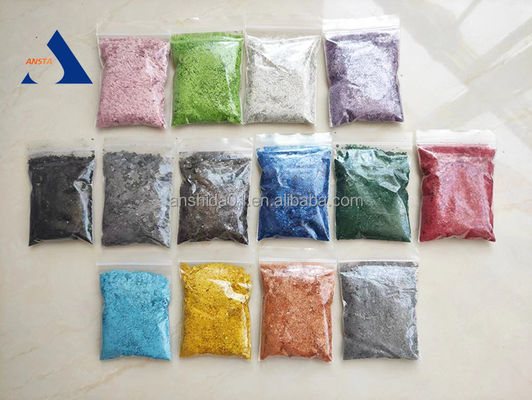 Farbflakes für Farbe, gefärbte Mica-Flakes für Epoxigelände