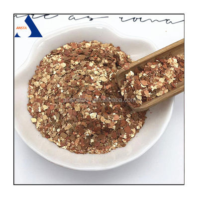 1-3 mm 2-4 mm Phlogopit Mica Flakes 20 Mesh Gold Flakes 40 Mesh Verkalkte Mica Flakes