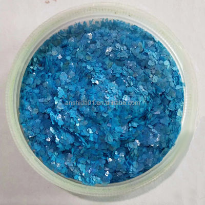 Fabriklieferung 1-3 mm gefärbte Mica-Flocken für Epoxigelöfter 25 kg/Tasche